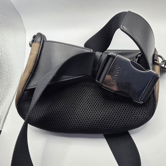 Coach F78727 Terrain Signature Logo Belt Bag Waist Fanny Pack Sling Crossbody - Picture 5 of 9
